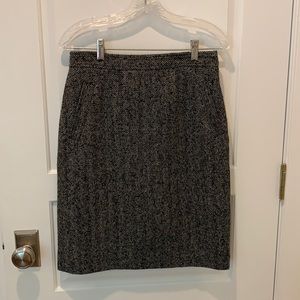 Brooks Brothers Wool Herringbone Skirt